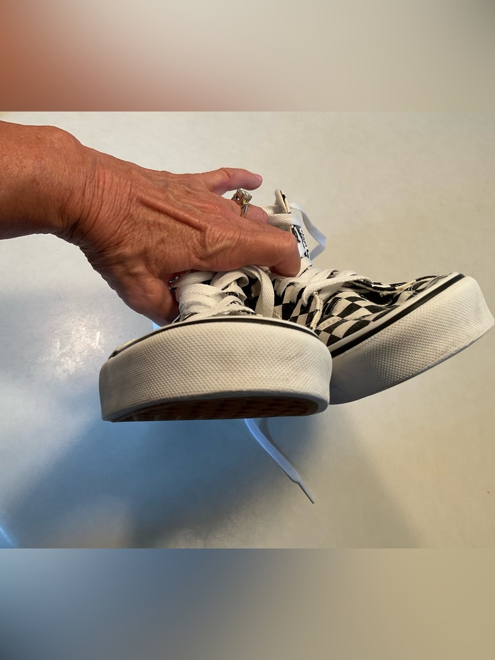 Authentic Hi 2.0 Checkerboard Shoe - Picture 9 of 9